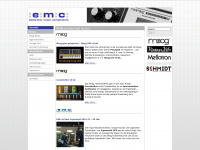 electronic-music-components.com Webseite Vorschau