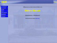 elektro-blersch.de Webseite Vorschau