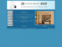 elektro-buehler.de Webseite Vorschau