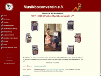 musikboxenverein.de Webseite Vorschau