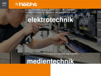 elektro-hecht.de Webseite Vorschau