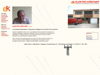 elektro-kaercher.de Webseite Vorschau