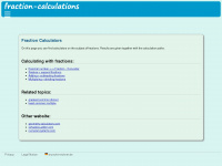 Fraction-calculations.com