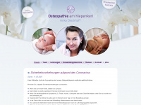 osteopathie-am-kiepenkerl.de Webseite Vorschau