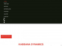 kabbana-dynamics.de Webseite Vorschau