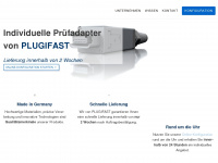 plugifast.de Webseite Vorschau