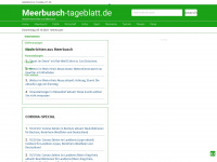meerbusch-tageblatt.de Webseite Vorschau