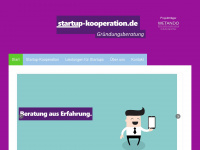 startup-kooperation.de Webseite Vorschau