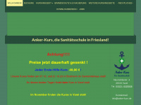 anker-kurs.de Webseite Vorschau