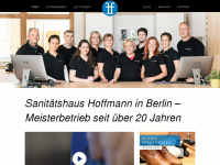 sanitaetshaus-hoffmann.com Webseite Vorschau