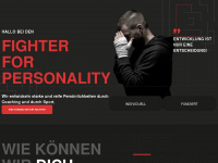 fighter-for-personality.com Webseite Vorschau