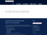 bauer-lack.de Webseite Vorschau