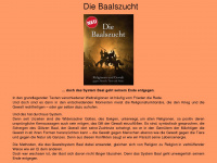 baalszucht.de Webseite Vorschau