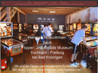 flippermuseum.org Webseite Vorschau