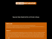 djembe-reparatur.de Webseite Vorschau