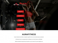 aurafitness.ch Webseite Vorschau