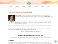 awakening-mind.org Webseite Vorschau