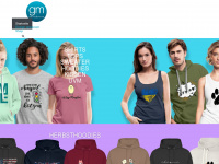 gm-shirtsandmore.de Webseite Vorschau