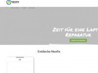neofix.ch Webseite Vorschau