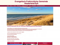 baptisten-westerland.de Webseite Vorschau