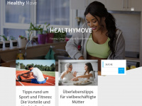healthymove-blog.de Webseite Vorschau