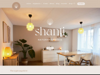 praxis-shanti.ch Webseite Vorschau