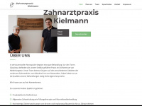 zahnarztpraxis-kielmann.de Webseite Vorschau