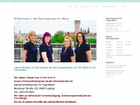 zahnarztpraxis-berry.de Webseite Vorschau