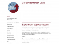 limesmarsch2023.de Webseite Vorschau
