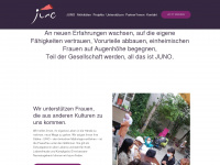 juno-munich.org Webseite Vorschau