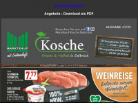 mk-kosche.de Webseite Vorschau