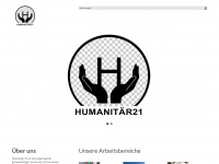 humanitär21.de Webseite Vorschau