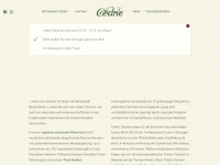 restaurant-cedric.de Webseite Vorschau