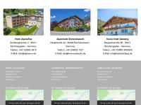 alpina-hotels.de Webseite Vorschau