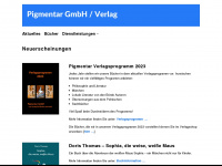 pigmentar.eu Webseite Vorschau