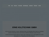 erne-holztechnik.ch Webseite Vorschau