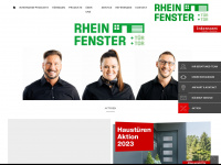 rhein-fenster.ch Webseite Vorschau