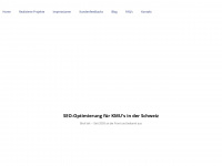seo-optimierung-schweiz.ch Webseite Vorschau