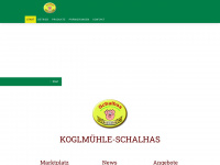 koglmuehle-schalhas.at Webseite Vorschau