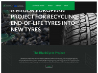 blackcycle-project.eu Webseite Vorschau
