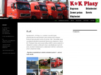 kkplasy.cz Webseite Vorschau