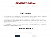 gennariecagna.it Webseite Vorschau