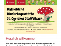 kita-staffelbach.de Webseite Vorschau