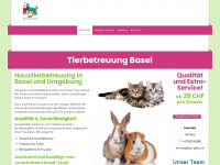 tierbetreuung-basel.ch Webseite Vorschau