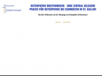 osteopathie-breitenmoser.ch Webseite Vorschau