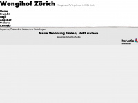 wengihof-zh.ch Webseite Vorschau