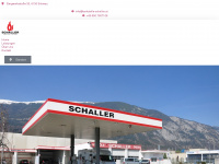 tankstelle-schaller.at Webseite Vorschau