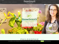 hassebrauck-florales.de Webseite Vorschau