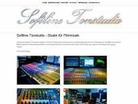 softline-tonstudio.de Webseite Vorschau