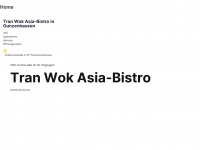 asia-bistrotranwok.de Webseite Vorschau